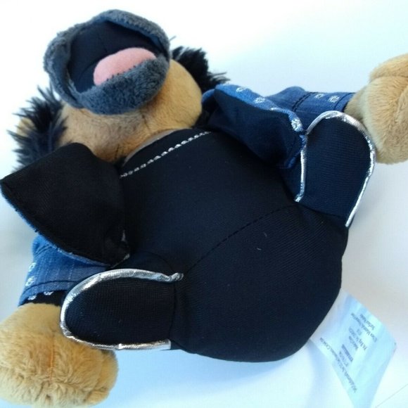 Rock and Roll Hall of Fame 12" 50's Girl Bear+9" Bulldog Rock Drummer Plush 2-Pc - Picture 8 of 12